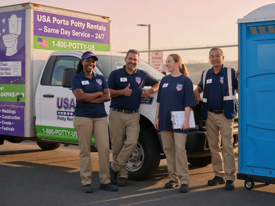 Porta Potty Rental company in Red Oak, IA