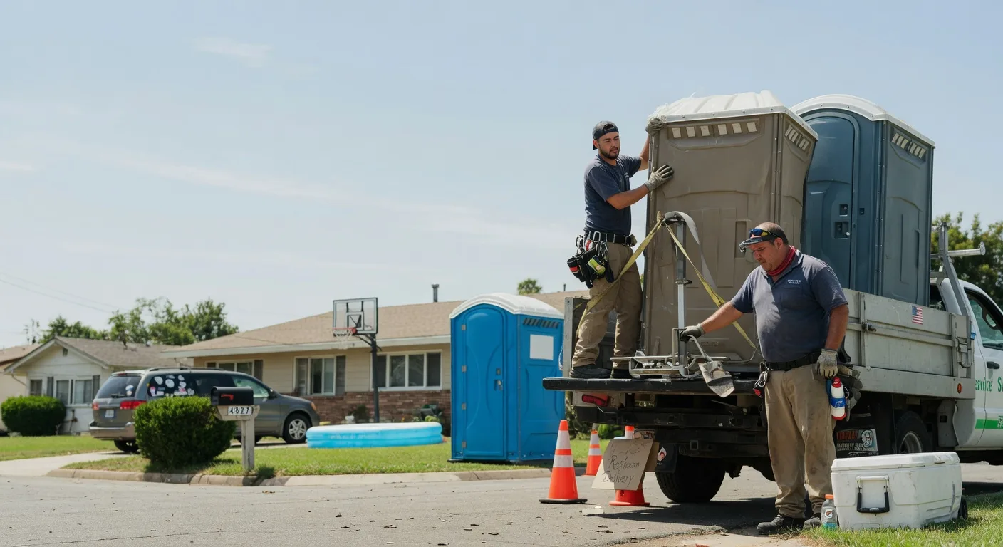 Porta Potty Rental in Red Oak, IA near me