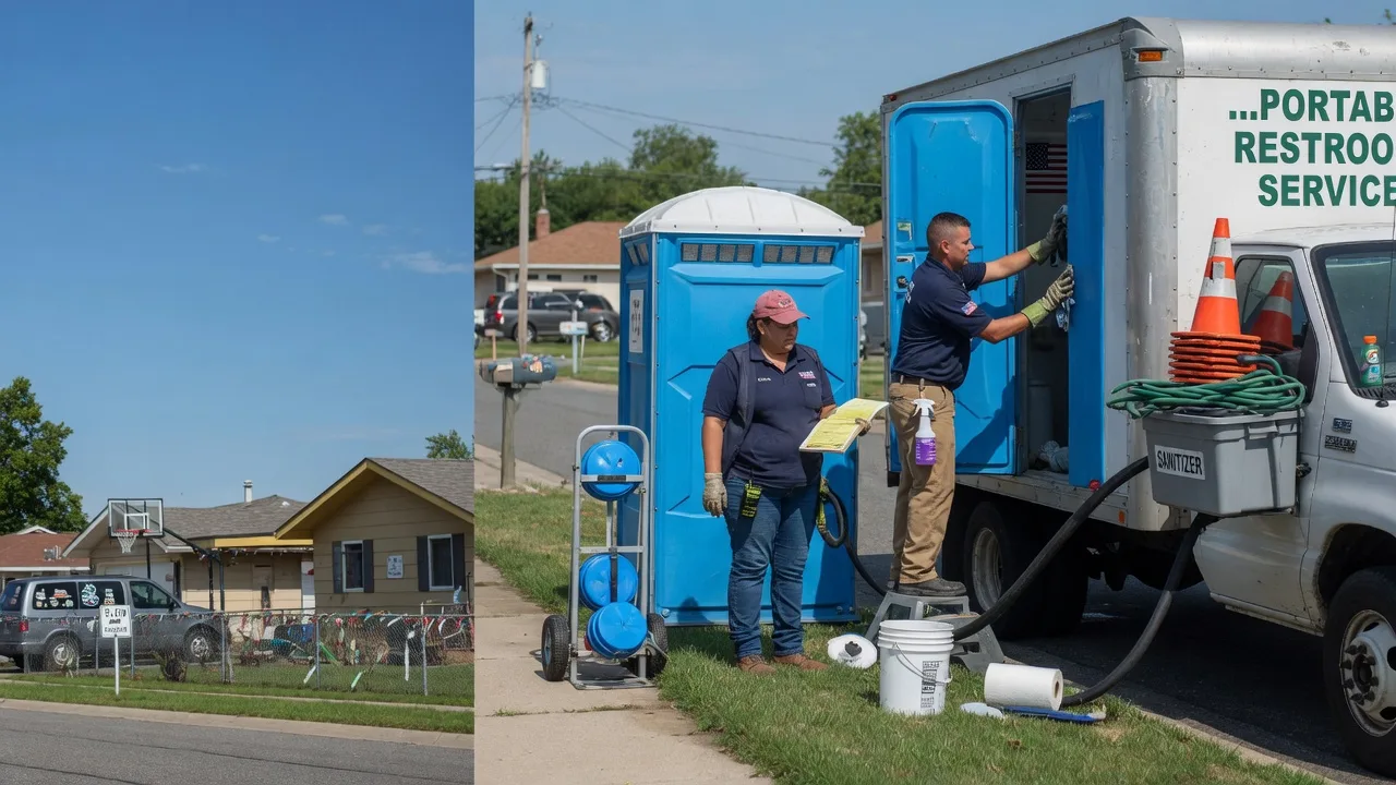 Portable Toilet Rental in Red Oak, IA near me